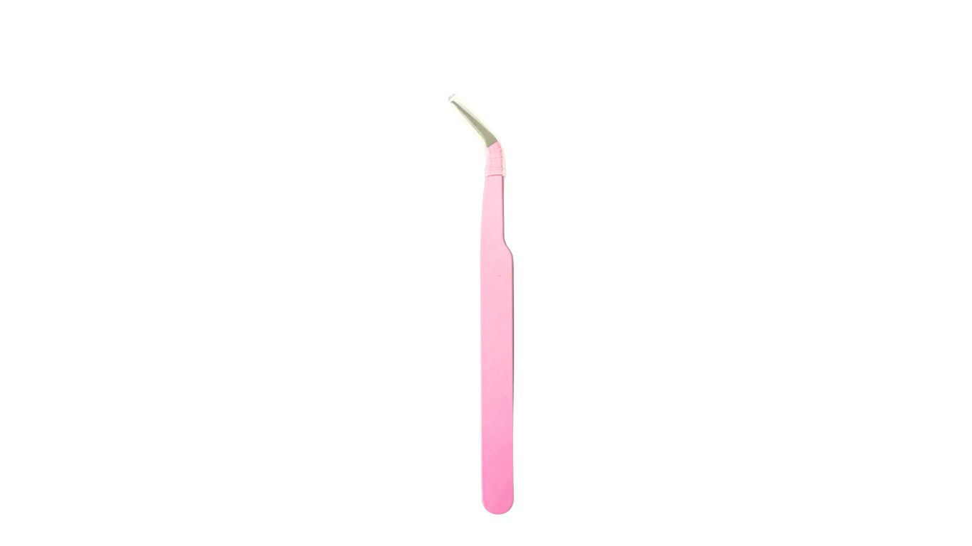 Eyelash Tweezer Curved Butterfly