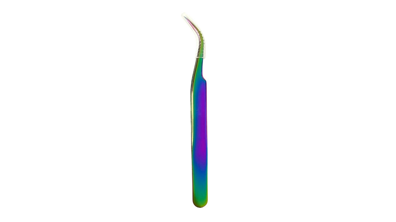 Eyelash Tweezer Curved Butterfly